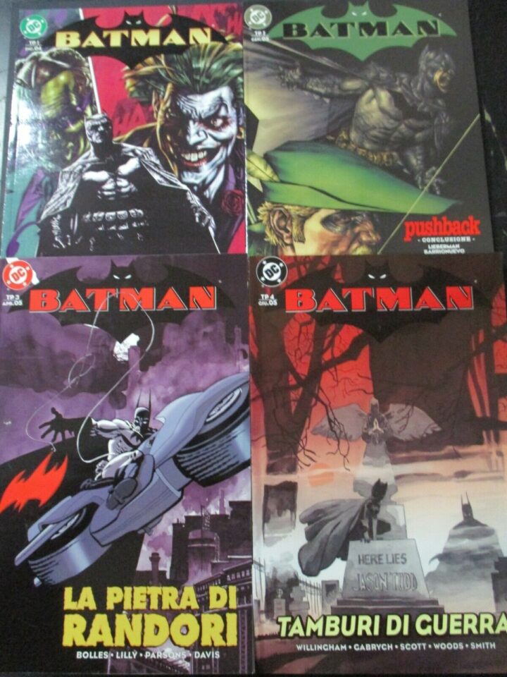 Batman Trade Paperback 1/9 - Play Press - Serie Completa