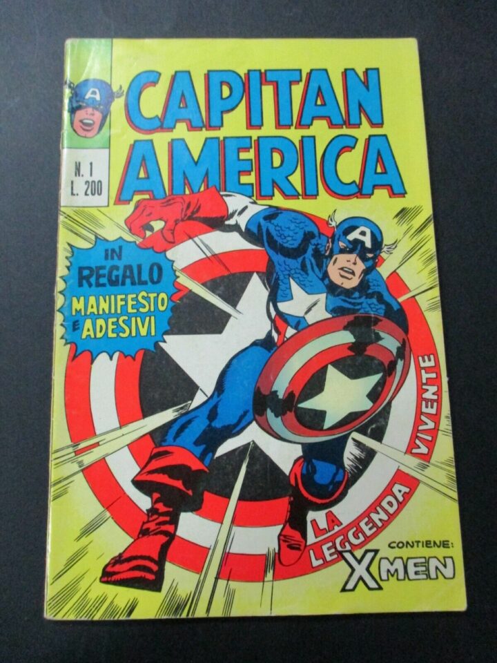 Capitan America N° 1 - Ed. Corno 1973