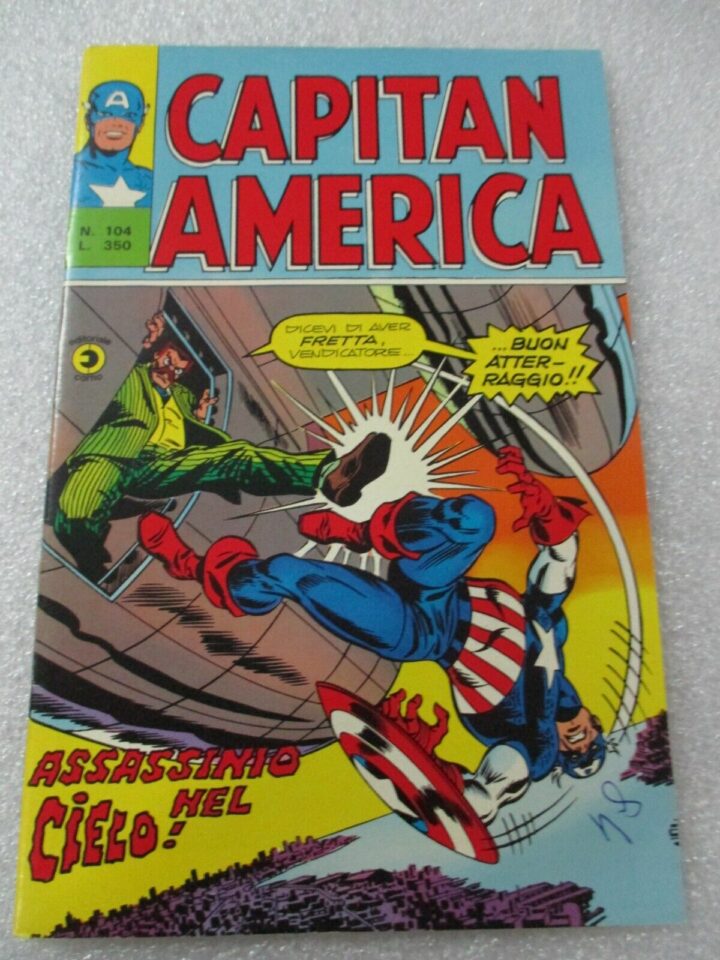 Capitan America N° 104 - Ed. Corno 1977