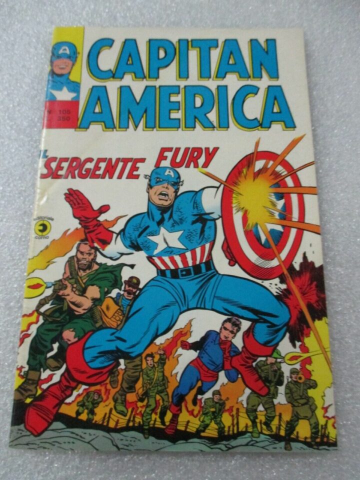 Capitan America N° 105 - Ed. Corno 1977