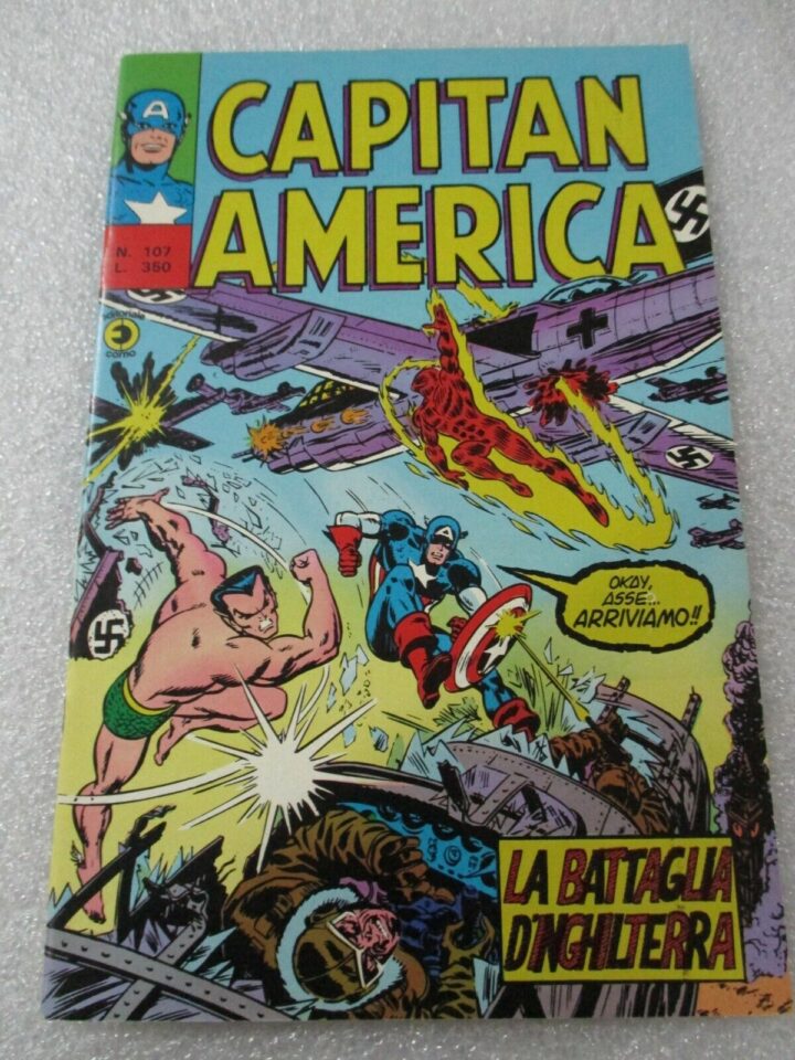 Capitan America N° 107 - Ed. Corno 1977