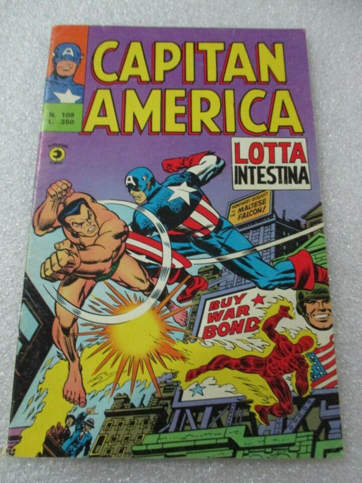 Capitan America N° 109 - Ed. Corno 1977