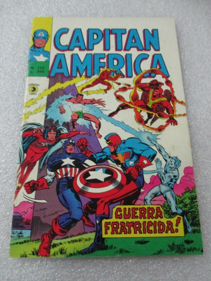 Capitan America N° 113 - Ed. Corno 1977