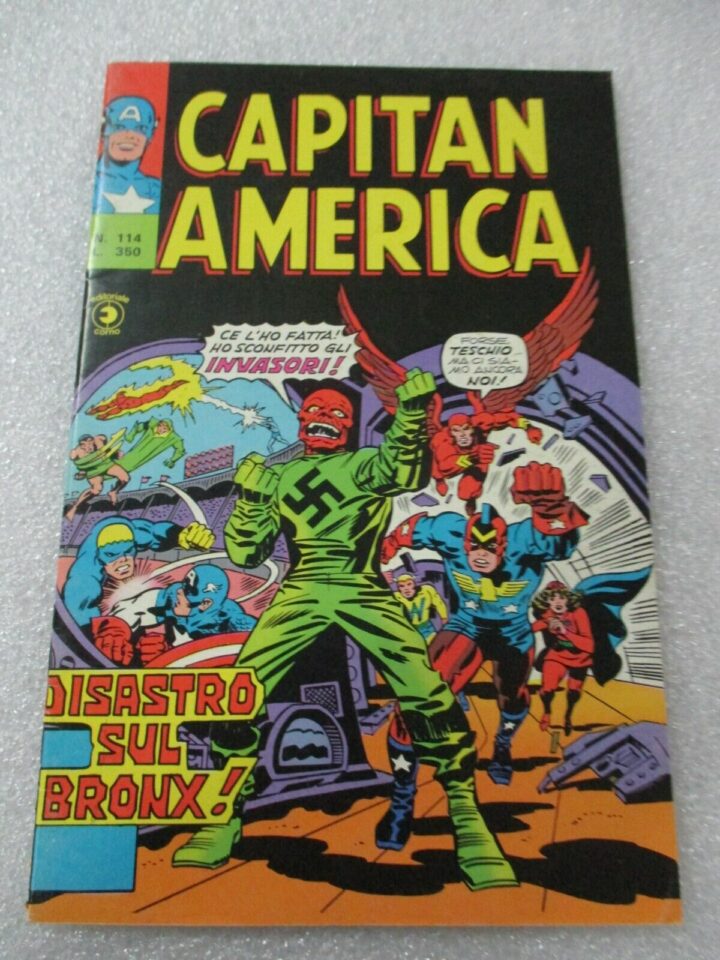 Capitan America N° 114 - Ed. Corno 1977