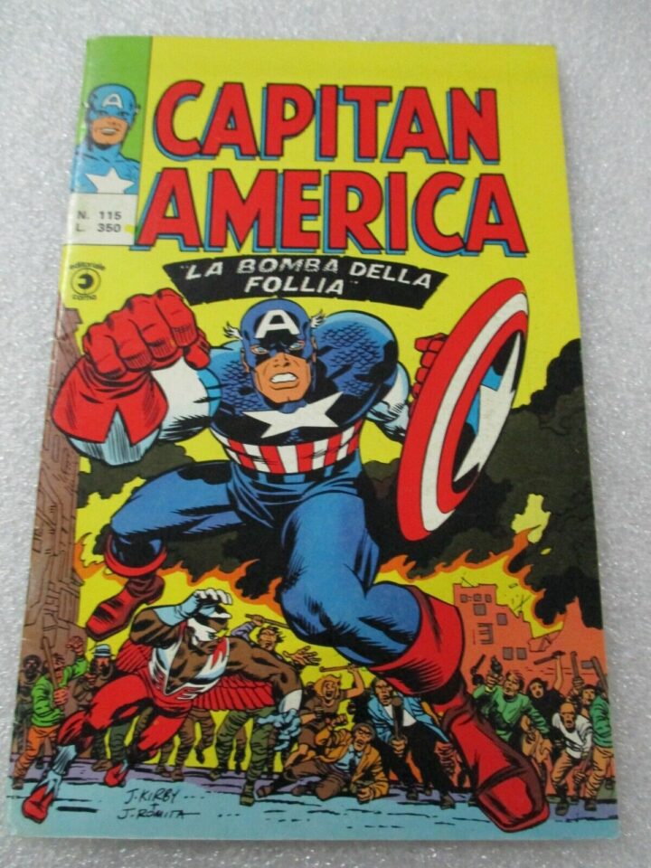 Capitan America N° 115 - Ed. Corno 1977