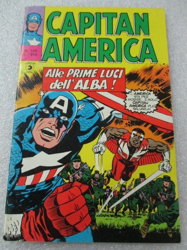 Capitan America N° 122 - Ed. Corno 1977