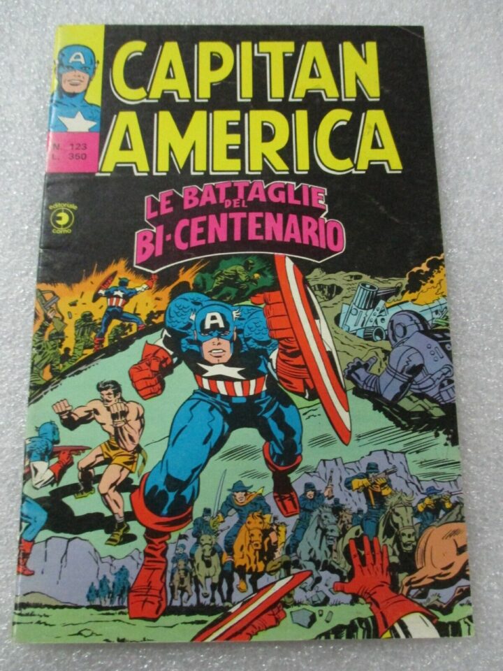Capitan America N° 123 - Ed. Corno 1977