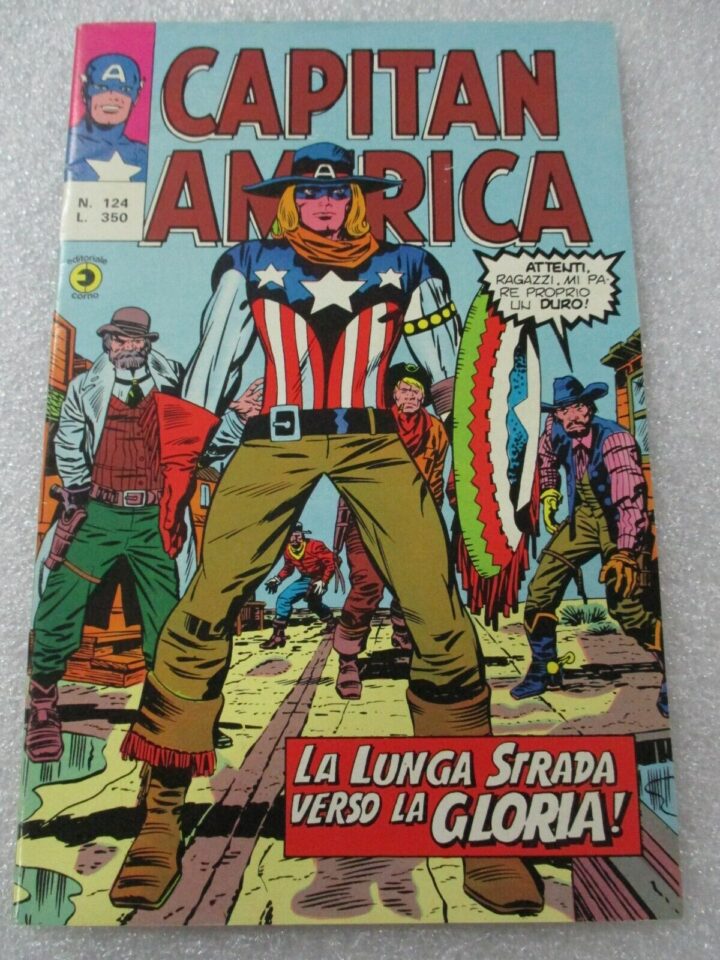 Capitan America N° 124 - Ed. Corno 1978