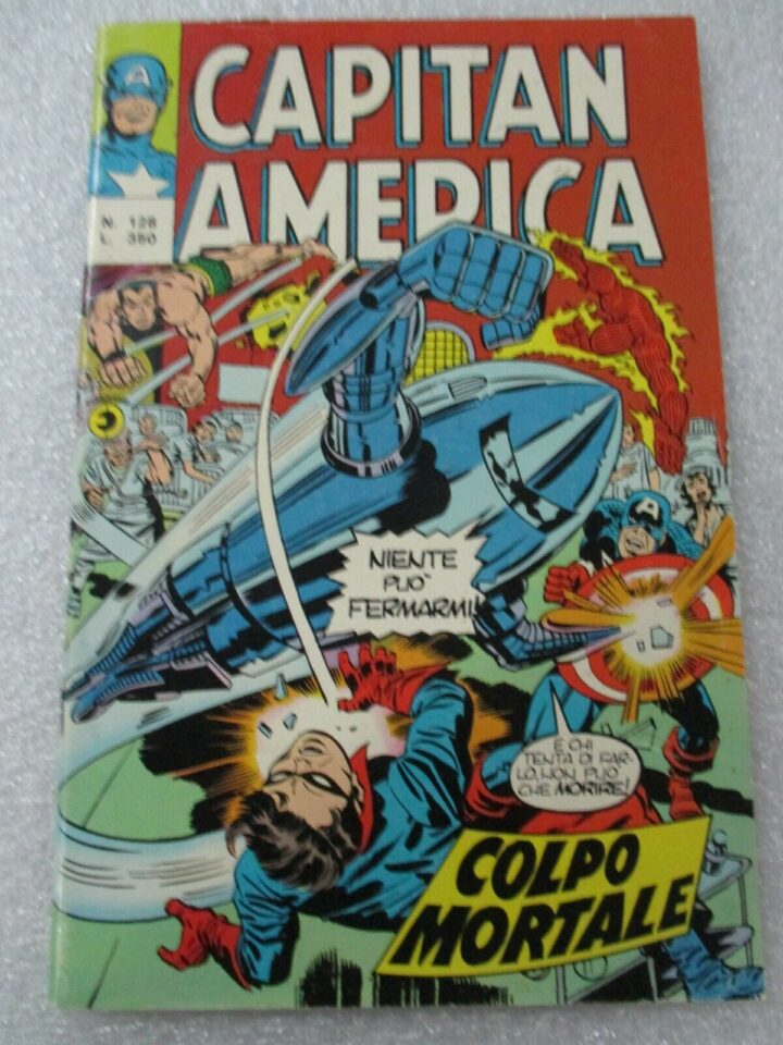 Capitan America N° 128 - Ed. Corno 1978