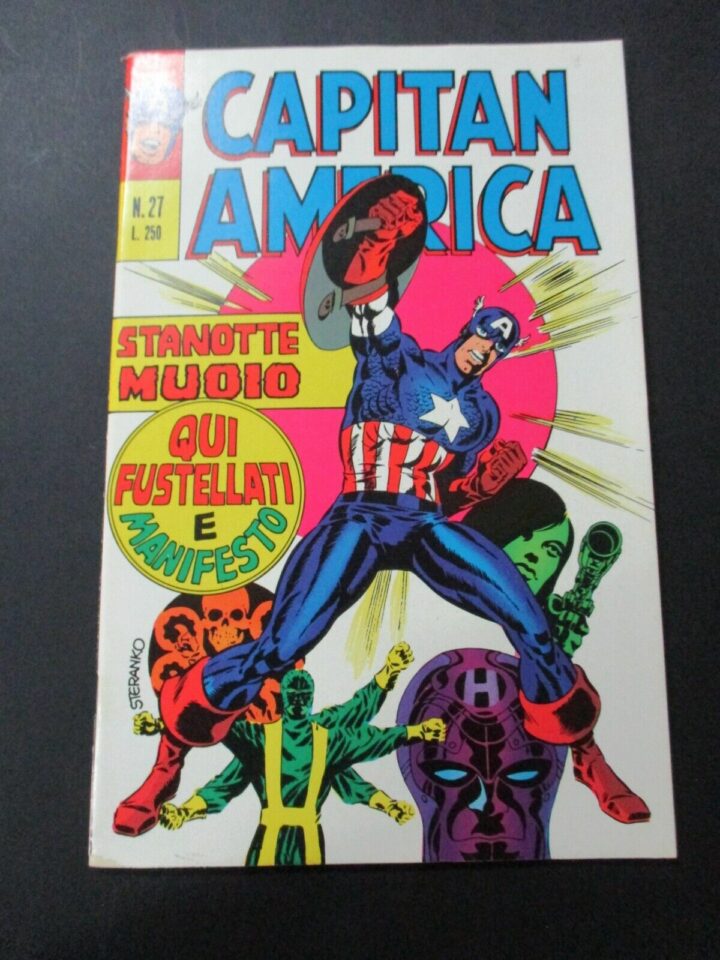 Capitan America N° 27 - Ed. Corno 1974