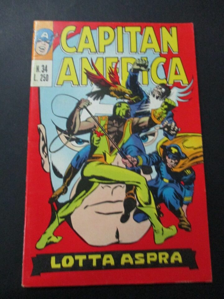 Capitan America N° 34 - Ed. Corno 1974