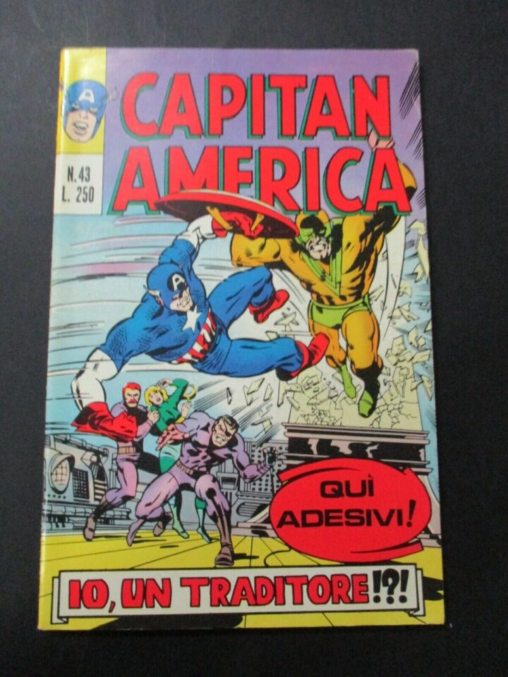 Capitan America N° 43 - Ed. Corno 1974