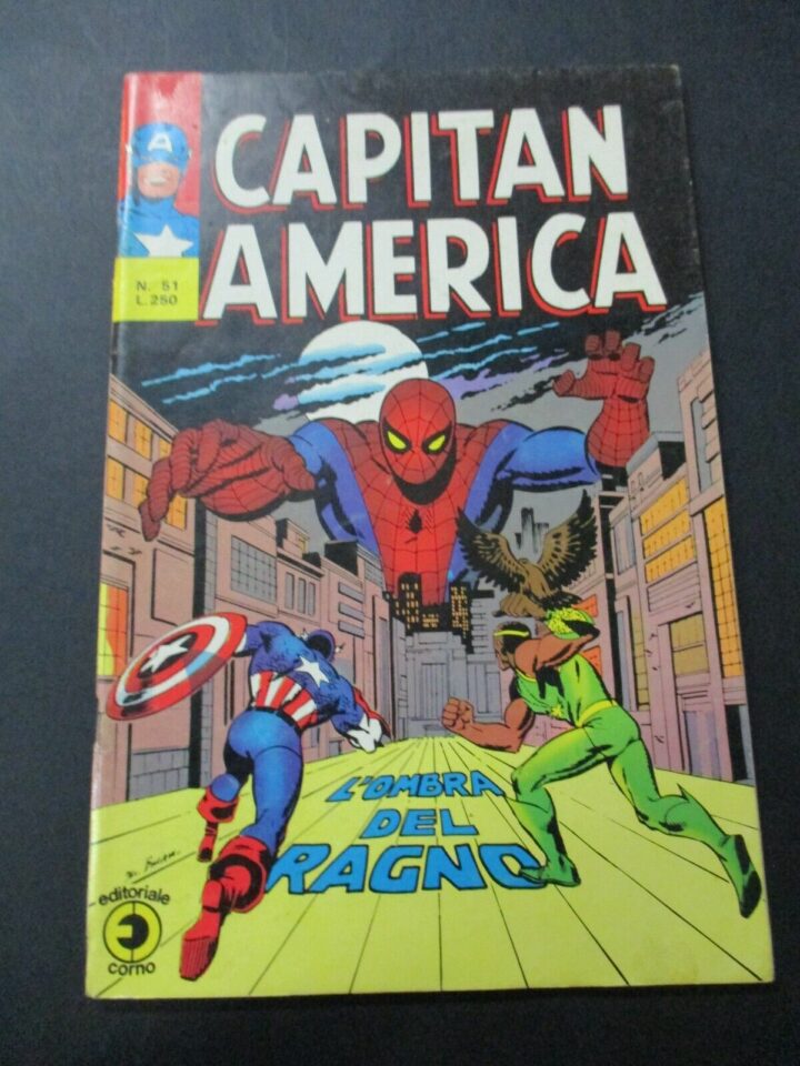 Capitan America N° 51 - Ed. Corno 1975