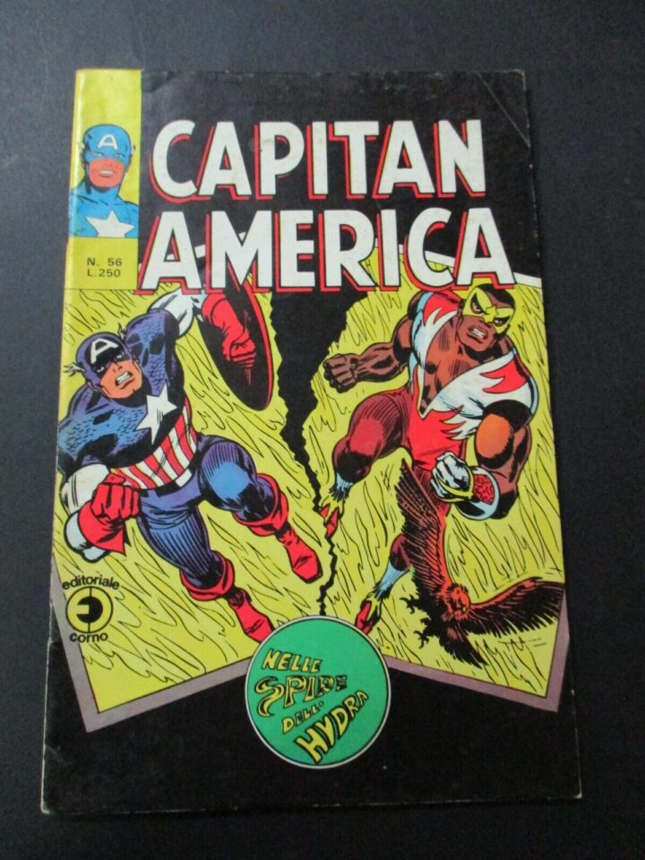 Capitan America N° 56 - Ed. Corno 1975