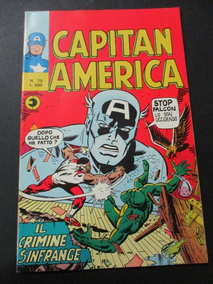 Capitan America N° 70 - Ed. Corno 1975