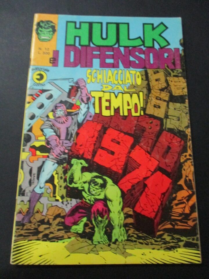 Hulk E I Difensori N° 12 - Ed. Corno 1975