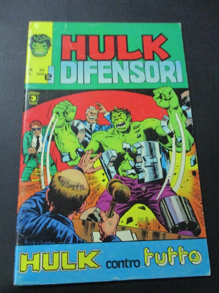 Hulk E I Difensori N° 30 - Ed. Corno 1976