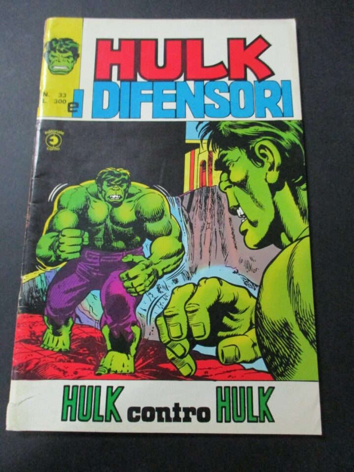 Hulk E I Difensori N° 33 - Ed. Corno 1976