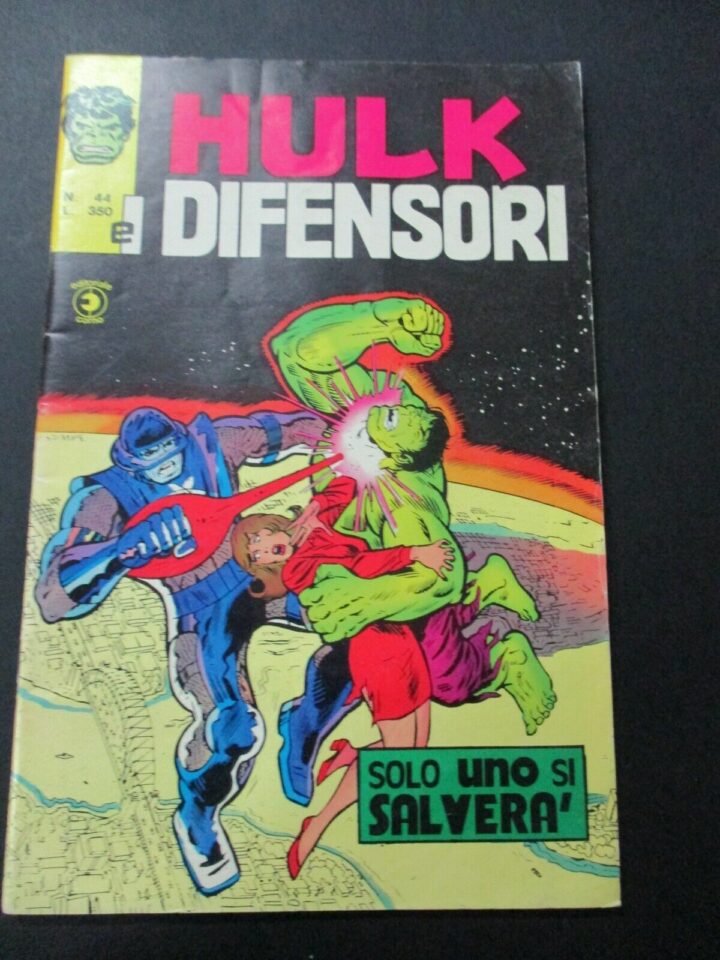 Hulk E I Difensori N° 44 - Ed. Corno 1976