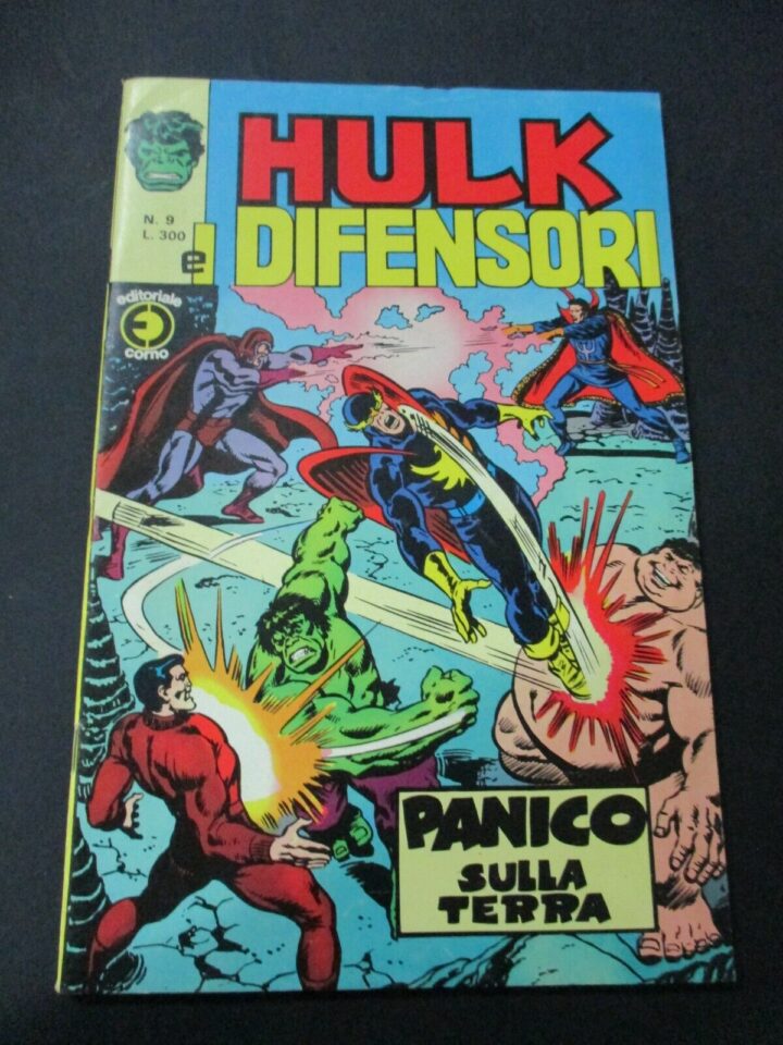 Hulk E I Difensori N° 9 - Ed. Corno 1975