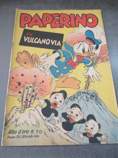 Albo D'oro N° 70 - 15/9/1947 - Paperino In Vulcanovia