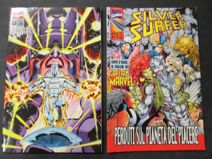 Silver Surfer 0/17 - Marvel Italia Panini Comics 1995 - Serie Completa
