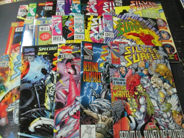 Silver Surfer 0/17 - Marvel Italia Panini Comics 1995 - Serie Completa