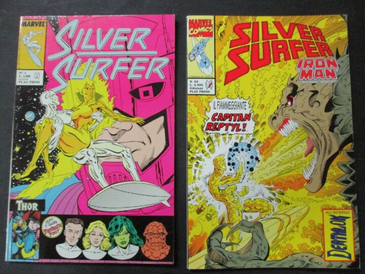 Silver Surfer 1/53 - Play Press 1989 - Serie Completa