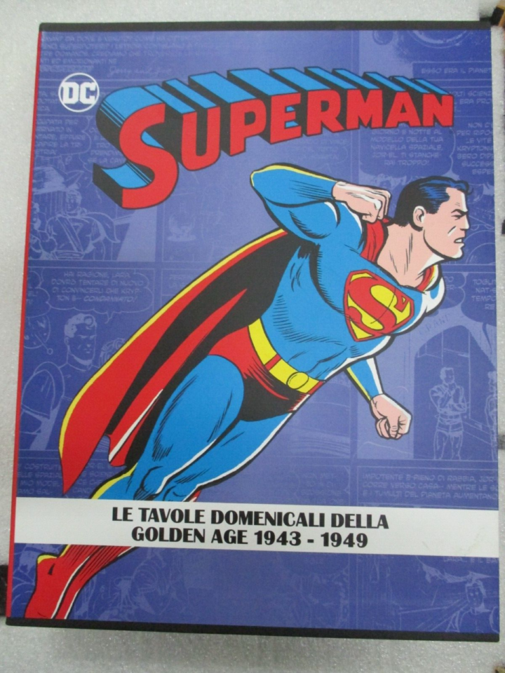 Superman Le Tavole Domenicali Della Golden Age 1943/1949 - Cofanetto Due Volumi