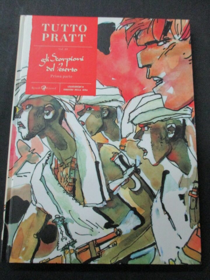 Tutto Pratt N° 10/11 - Gli Scorpioni Del Deserto - Cartonati - Serie Completa