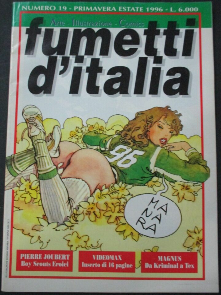 Fumetti D'italia N° 19 - Primavera Estate 1996 - Milo Manara