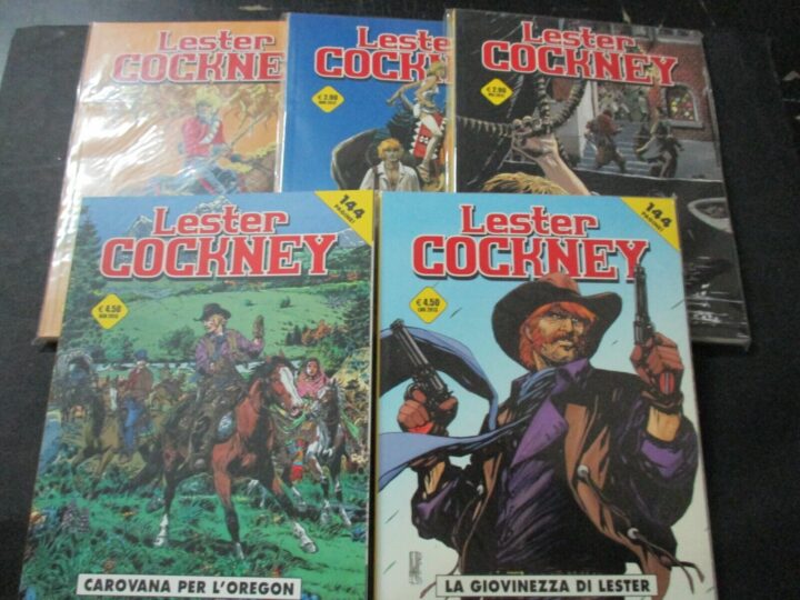 Lester Cockney 1/5 - Ed. Cosmo 2016 - Serie Completa