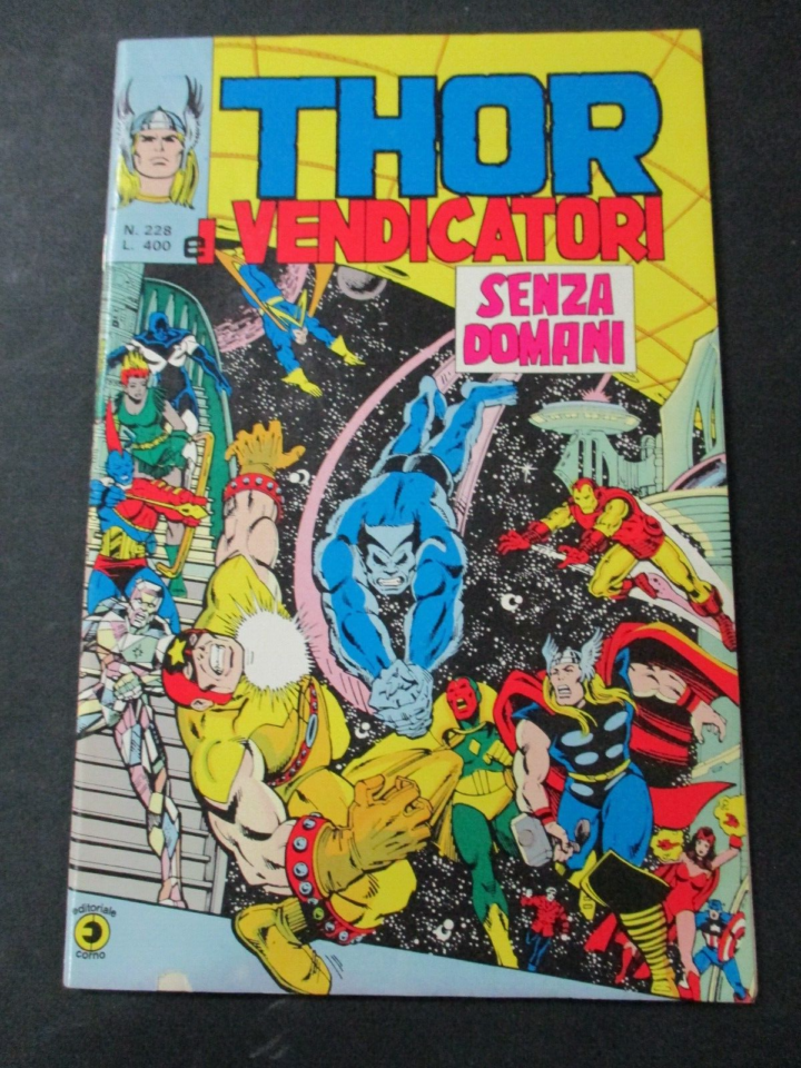 Thor E I Vendicatori N° 228 - Ed. Corno 1980