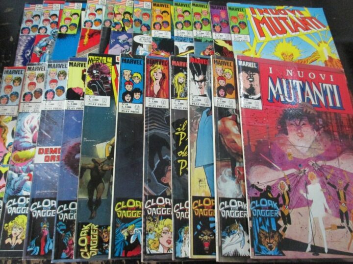 Nuovi Mutanti 1/23 - Play Press 1989 - Serie Completa