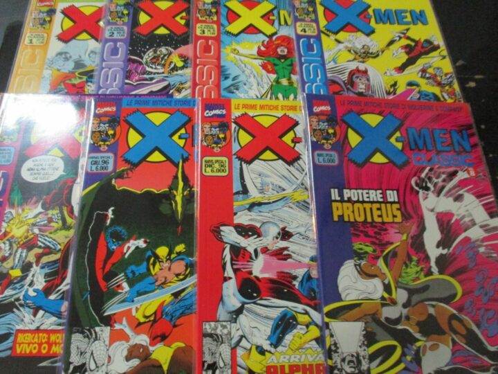 X-men Classic 1/8 - Marvel Italia 1996 - Serie Completa