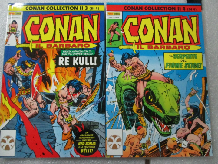 Conan Il Barbaro Collection Ii 1/4 - Cofanetto Panini Comics