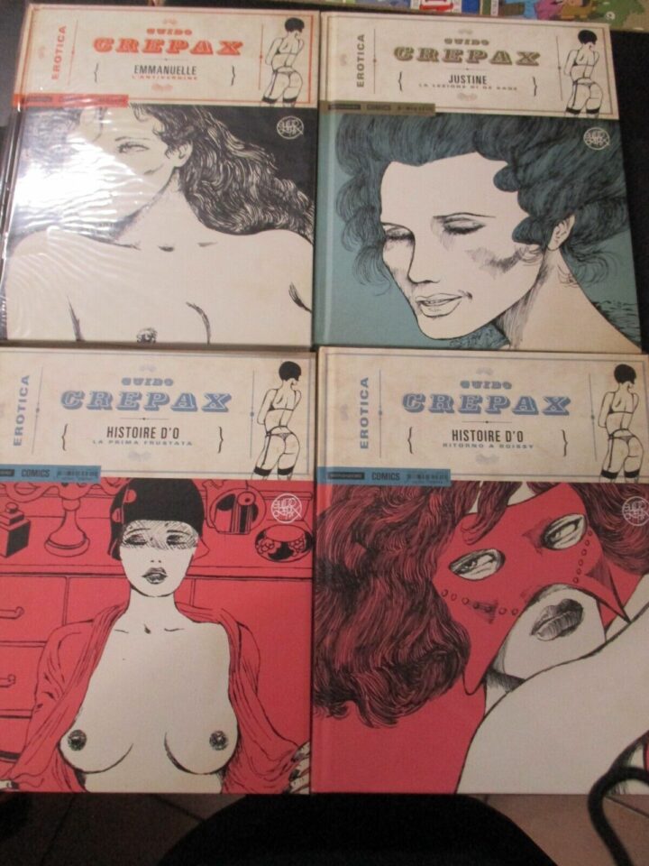 Guido Crepax - Erotica 1/30 - Mondadori 2014 - Serie Completa - Volumi Cartonati