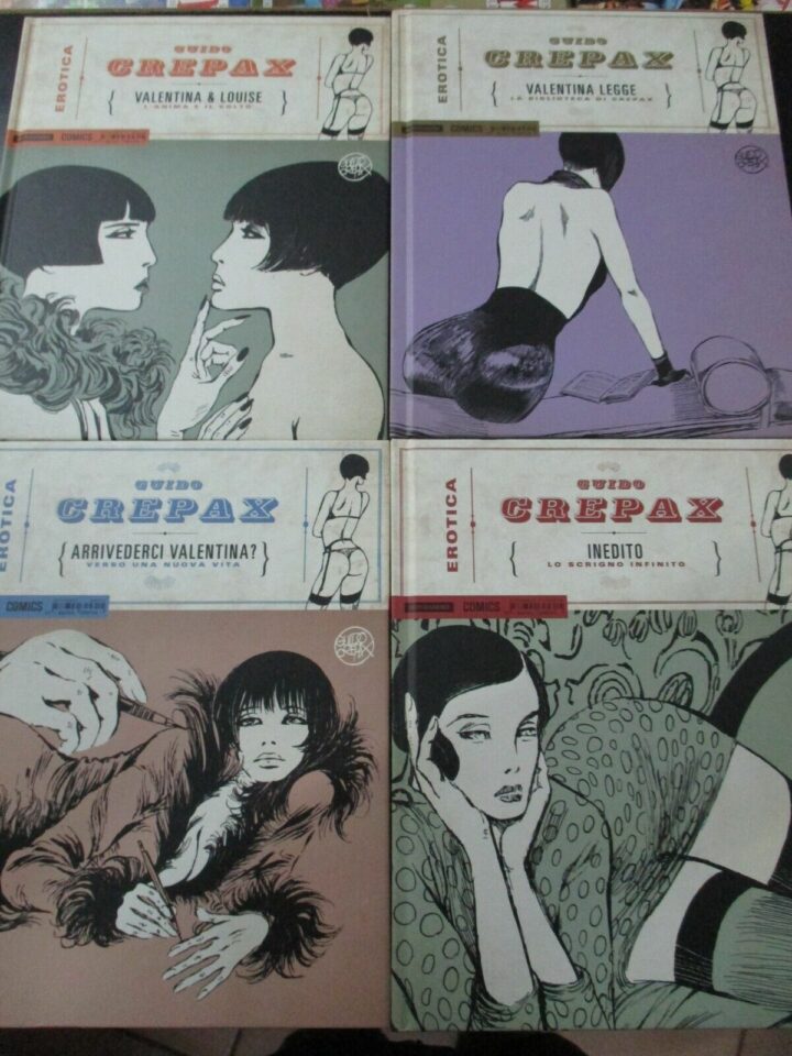 Guido Crepax - Erotica 1/30 - Mondadori 2014 - Serie Completa - Volumi Cartonati