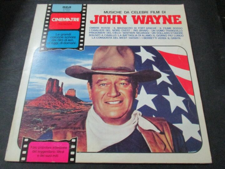 Musiche Da Celebri Film Di John Wayne - Lp 1980