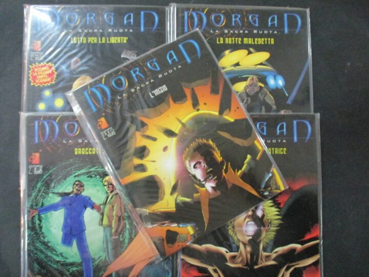 Morgan La Sacra Ruota 0/4 - Star Comics (1998) - Serie Completa