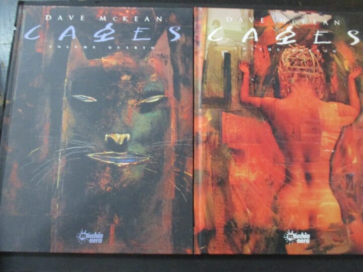 Dave Mckean - Cages 1/5 - Ed. Macchia Nera 1998 - Serie Completa