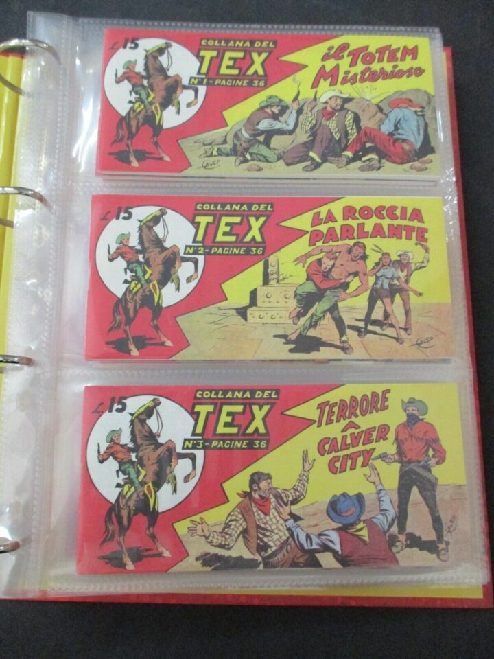 Le Strisce Di Tex 1/66 + Raccoglitori E Cofanetti - Sequenza Completa