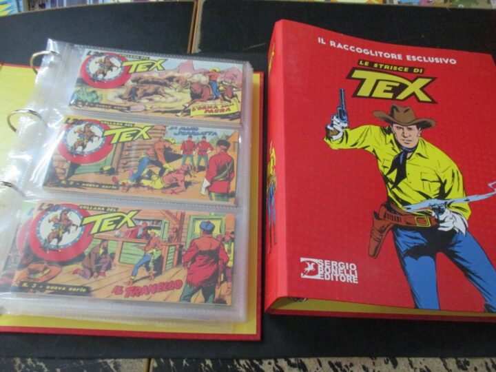 Le Strisce Di Tex 1/66 + Raccoglitori E Cofanetti - Sequenza Completa