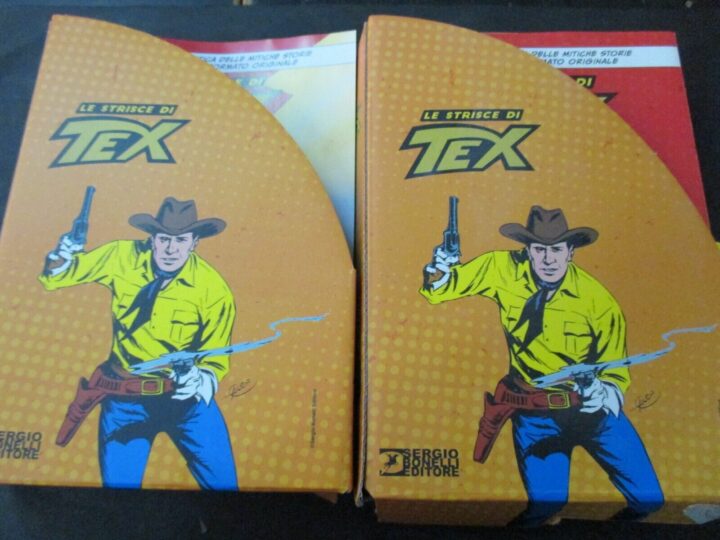 Le Strisce Di Tex 1/66 + Raccoglitori E Cofanetti - Sequenza Completa