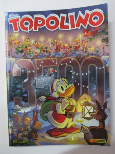 Topolino N° 3500 Cover Metalizzata