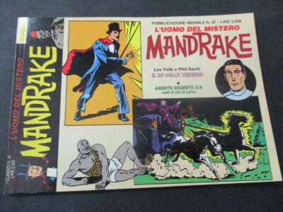 Mandrake L'uomo Del Mistero 1/47 - Ed. Comic Art 1991 - Serie Completa