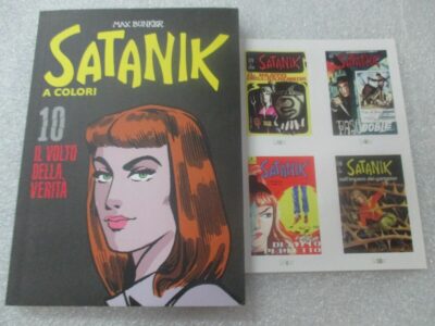 Satanik A Colori N° 10 + Figurine - Ed. Gazzetta Dello Sport - Magnus & Bunker