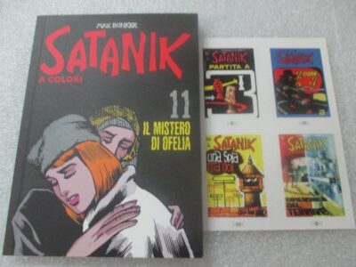 Satanik A Colori N° 11 + Figurine - Ed. Gazzetta Dello Sport - Magnus & Bunker