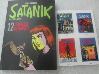 Satanik A Colori N° 12 + Figurine - Ed. Gazzetta Dello Sport - Magnus & Bunker