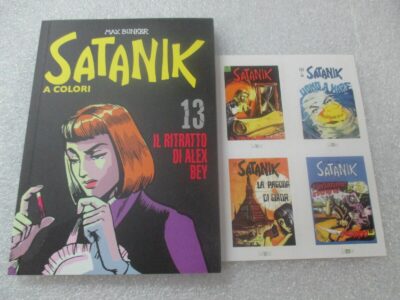 Satanik A Colori N° 13 + Figurine - Ed. Gazzetta Dello Sport - Magnus & Bunker